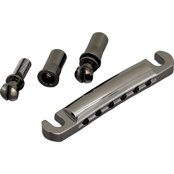 こちらの商品は受注生産品です。納期情報をご確認ください。※理由を問わずご注文後のキャンセルは一切できません。 Tune-O-Maticタイプのアルミ製テールピースは軽量かつ音質に優れていると言われております。 GE101A-Tは、先が丸みを帯びているスタイルのアンカーが付属されています。 ※インターネットの性質上、環境により実際のカラーと差がある場合がございますのでご了承下さい。