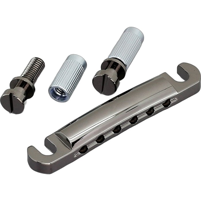 こちらの商品は受注生産品です。納期情報をご確認ください。※理由を問わずご注文後のキャンセルは一切できません。 一般的なギブソンタイプギターに使用されているタイプのテールピース。亜鉛ダイカスト製です。 ※インターネットの性質上、環境により実際のカラーと差がある場合がございますのでご了承下さい。