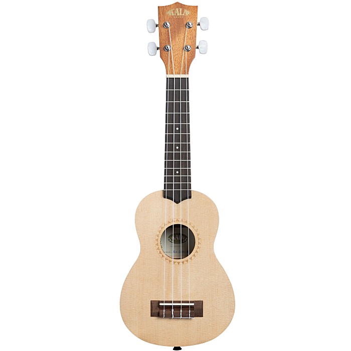 KALA Satin Mahogany Spruce Top Soprano Ukulele KA-15S-S  ץΥ