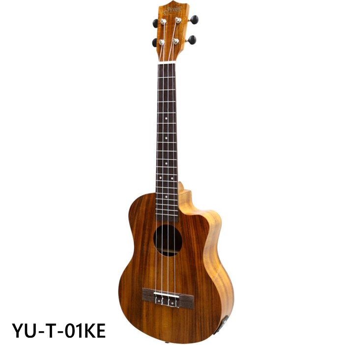 S.Yairi YU-T-01KE Electric Tenor Ukulele Koa Sヤイリ プリアンプ搭載テナーウクレレ コア