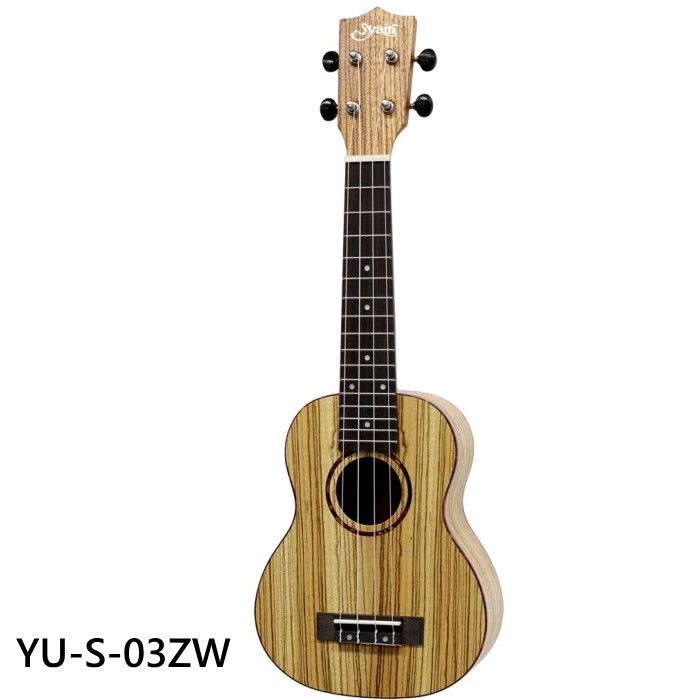 S.Yairi YU-S-03ZW Soprano Ukulele Zebrawood S䥤 ץ  ֥饦å