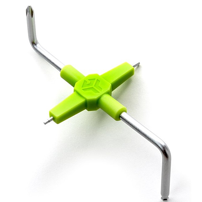 GrooveTechの創始者であるダン・パークス氏独自のデザインによる、このCaseToolsギターマルチツールは、Fender USAギターを素早く調整でき、手のひらに収まるサイズです。 ・4つの異なる機能を装備 トラスロッド調整用の 1/8 インチ ボールエンド六角レンチ、ブリッジ調整用の 1/16 インチと 0.05 インチの六角レンチ、そしてネックやピックガードにあるような#1と#2 の両方のネジに対応する形状のカスタムプラスドライバービットです。プログレードのバナジウムスチール製で、各端は長期にわたって完璧に機能します。 このギターマルチツールはGrooveTech CaseTools製品の第一弾で、フルキットが手元にない場合に必要不可欠なセットアップソリューションを提供します。