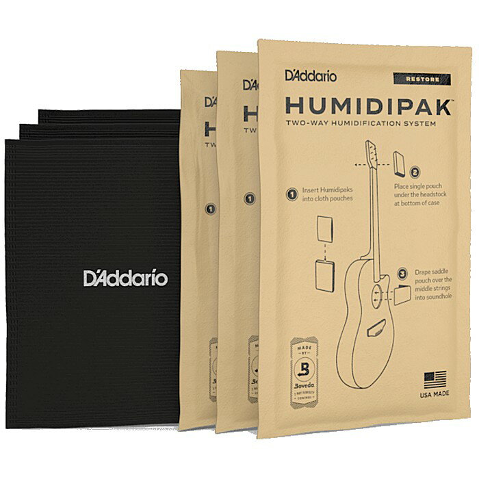 D'Addario Automatic Humidity Conditioning Pack PW-HPK-03 ꥪ Ĵå
