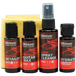 D'Addario Instrument Care Essentials PW-GCB-01 ダダリオ ギターメンテナンス バンドルセット