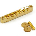 Kluson ABR-1 Bridge NON-WIRED/Brass Saddle/Gold Tune-o-matic ブリッジ ABR-1タイプ ブラスサドル ゴールド