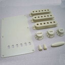 Montreux Selected Parts #1181ストラト用パーツセットノブ、パネル、ピックアップカバー、インチ/ミリ共用 ミントグリーン