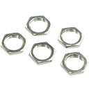 Montreux Selected Parts #1592 CTSポット用ナット インチ ニッケル 5個セット