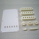 Montreux Selected Parts 461 ストラト用パーツセットノブ パネル ピックアップカバー インチ/ミリ共用 パーチメント