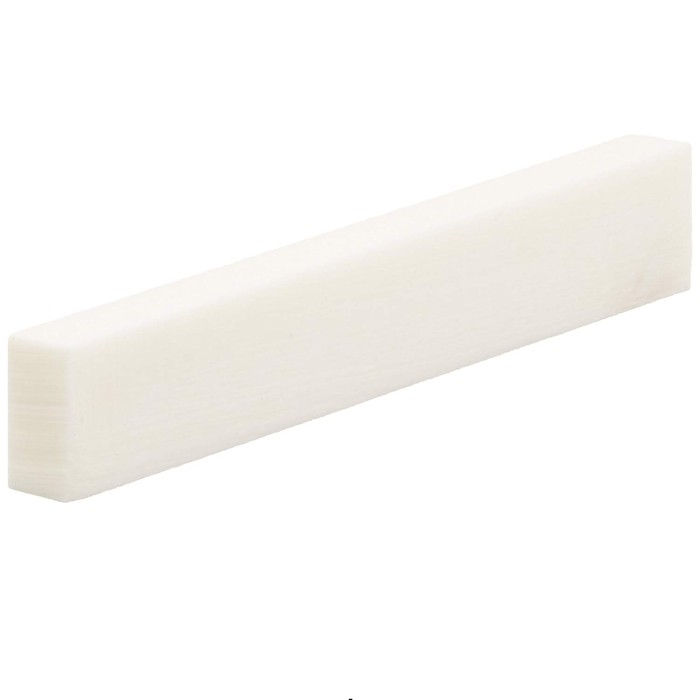 汎用ボーンナットです。弦溝はありません。 65 x 10 x 5mm