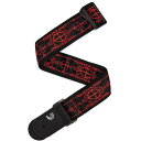D'Addario Woven Strap Voodoo 50A12 ダダリオ ギターストラップ
