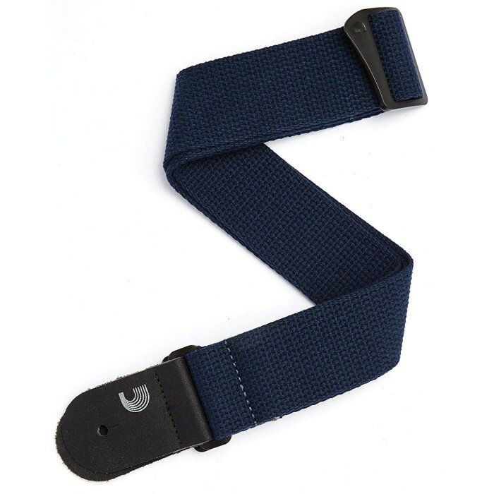 D'Addario Cotton Strap Blue 50CT03 ダダリオ ギターストラップ