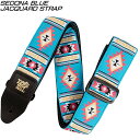 ERNIE BALL Jacquard Strap Sedona Blue #5326 アーニーボール ギターストラップ