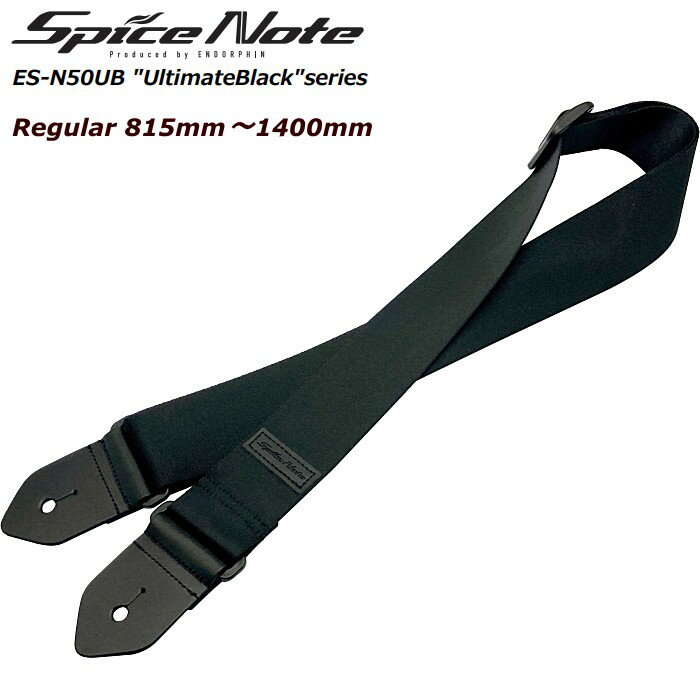 Spice Note Strap Ulitimate Black ES-N505 SUB/BK スパイスノート ギターストラップ レギュラー