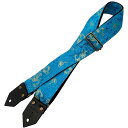 Spice Note Strap Dragons & Flowers ES-PJ50DF/AQA スパイスノート ギターストラップ