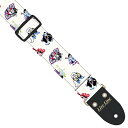Live Line Fabric Strap LS2000KBK ライブライン ギターストラップ 50mm幅 歌舞伎