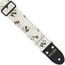 Live Line Fabric Strap LS2000PND6 ライブライン ギターストラップ 50mm幅 パンダ6