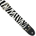 Live Line Fabric Strap LS2400ZB2 ライブライン ギターストラップ 50mm幅 ゼブラ2