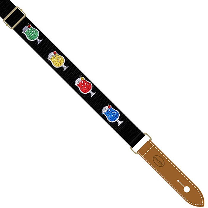 Live Line Ukulele Strap YUS34B-1 饤֥饤 ɽ쥹ȥå ꡼ॽ
