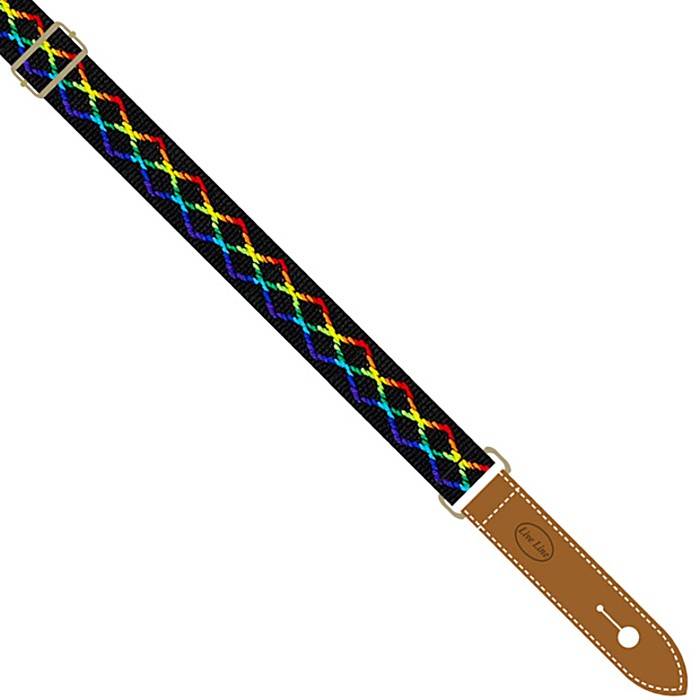 Live Line Ukulele Strap YUS36BK 饤֥饤 ɽ쥹ȥå 쥤ܡ ֥å