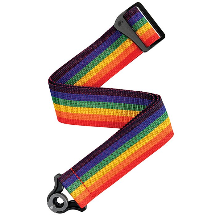 D'Addario Auto Lock Polypro Strap Rainbow PWSAL411 ꥪ ȥå ȥ...