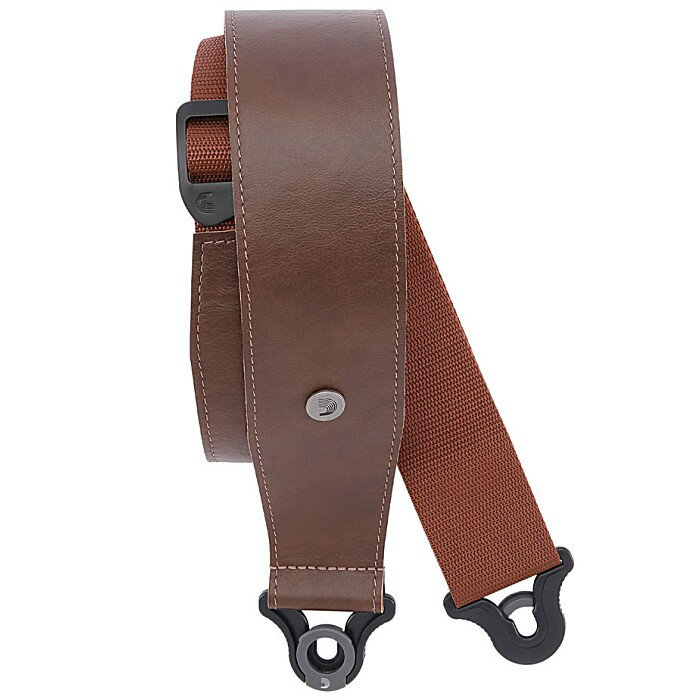 D'Addario Comfort Leather Auto Lock Strap 25BAL02 ダダリオ ギターストラップ