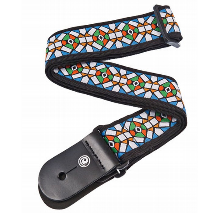 D'Addario Woven Strap Stained Glass 50E02 ダダリオ ギターストラップ