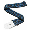 D'Addario Woven Strap Hootenanny Blue/Black 50G05 ダダリオ ギターストラップ