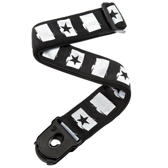 D'Addario Planet Lock Woven Strap Rockstar 50PLC01 ダダリオ ギターストラップ
