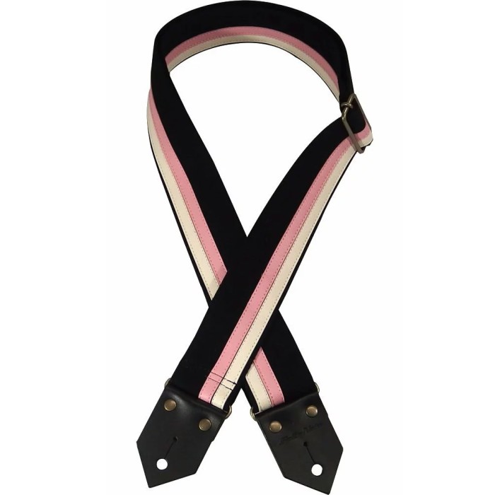 Spice Note Strap Original ES-C5022-KWP Pink/White スパイスノート ギターストラップ