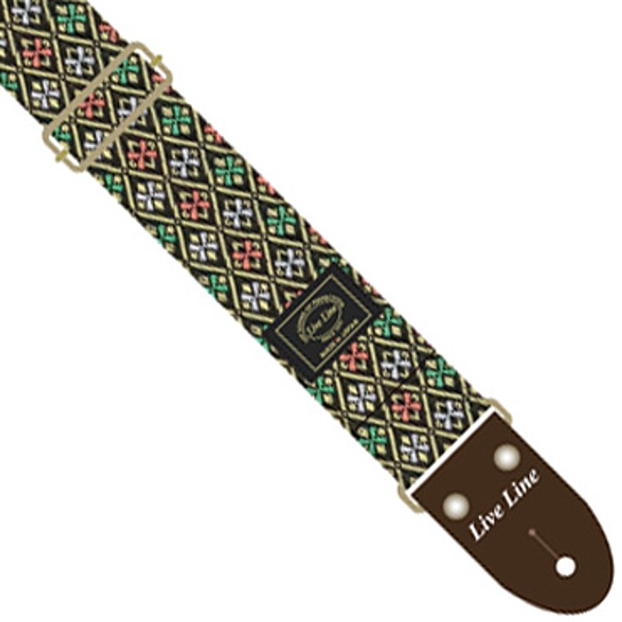 Live Line Tatami Strap LST28SR30 ライブライン ギターストラップ 畳縁 桜蘭