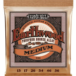 Ernie Ball #2144 Earthwood Medium 013-056 Phosphor Bronze アーニーボール アコギ弦