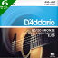 6å 12 D'Addario EJ36 Light 010-047 80/20 Bronze ꥪ 