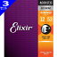 3å Elixir Nanoweb #11052 Light 012-053 80/20 Bronze ꥯ ƥ󥰸 