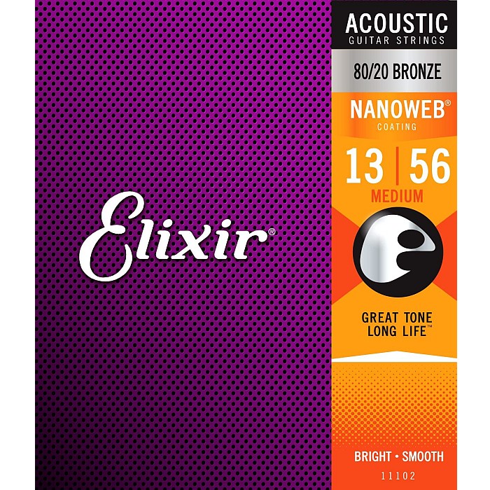 Elixir Nanoweb #11102 Medium 013-056 80/20 Bronze ꥯ ƥ󥰸 פ򸫤