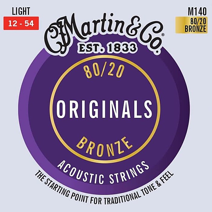 Martin Original M140 Light 012-054 80/20 Bronze ޡ 