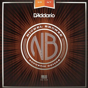 D'Addario NB1047 Extra Light 010-047 Nickel Bronze ダダリオ アコギ弦