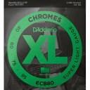 D 039 Addario ECB80 Flat Wound 040-095 Long Scale ダダリオ フラットワウンド ベース弦