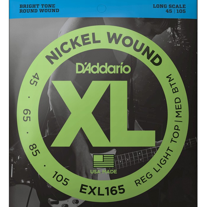 D'Addario EXL165 Nickel Wound 045-105 Long Scale ꥪ ١