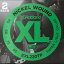 2åȥѥå D'Addario EXL220TP Nickel Wound 040-095 Long Scale ꥪ ١