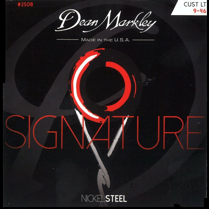 Dean Markley #2508 Nickel Steel Signature 009-046 ディーンマークレイ エレキギター弦