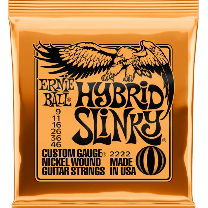 ERNIE BALL #2222 Hybrid Slinky 009-046 アーニーボール エレキギター弦