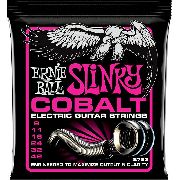 ERNIE BALL #2723 Cobalt Super Slinky 009-042 アーニーボール エレキギター弦