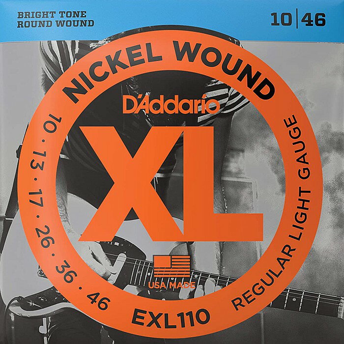 D'Addario EXL110 Nickel Wound 010-046 ꥪ 쥭