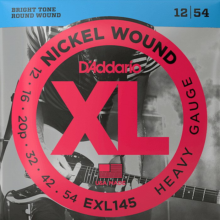 D'Addario EXL145 Nickel Wound 012-054 ダダリオ エレキギター弦