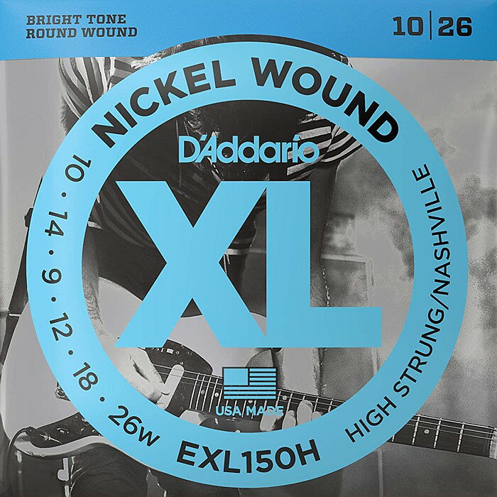 ʥåӥ塼˥ D'Addario EXL150H Nickel Wound 010-026 ꥪ 쥭