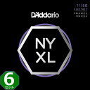 6セット D'Addario NYXL1150BT Blanced Tension 011-050 ダダリオ エレキギター弦