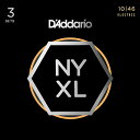 3セットパック D'Addario NYXL1046-3P Regular Light 010-046 ダダリオ エレキギター弦