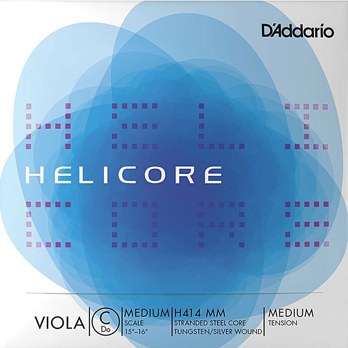 Helicore Viola Strings はスチール線を縒り合せたマルチストランデッドスチールコアを採用し、安定したピッチを約束します。クリアな音色が特徴の上級者にお勧めのヴィオラ弦です。通常の弦よりも細めに作られており、安定した演奏性と優れたレスポンスを兼ね備えています。