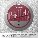 Pro Arte Viola Strings はナイロン芯線の採用により温かみのある音が特徴。 弦が馴染むのが早く中級者～初心者にお勧めのヴィオラ弦です。