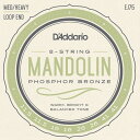D'Addario EJ75 Medium/Heavy 011.5-040 Phosphor Bronze ダダリオ マンドリン弦